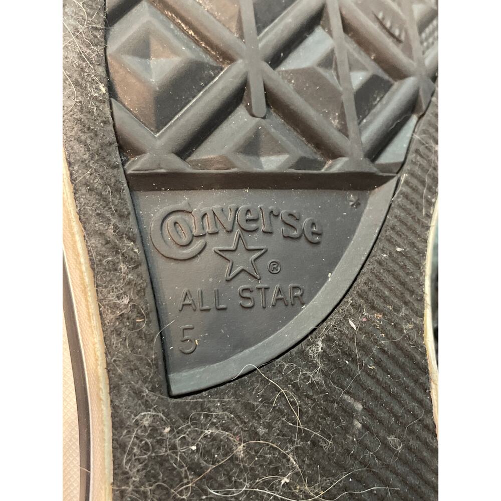 CONVERSE Women's Chuck Taylor Spec OX Sneakers Size 5 Grey Low Top Canvas - Picture 10 of 10